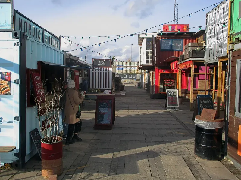 Reffen street-food market on Refshaleoen